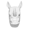Buy Wall Decoration - White Rhino Head - Ika White 55733 - in the UK