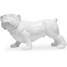 Buy Decorative Design Bulldog Dog Sculpture - Resin White 58444 - in the UK