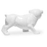 Buy Decorative Design Bulldog Dog Sculpture - Resin White 58444 home delivery