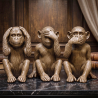 Buy Decorative Design Figures - Monkeys - Sensa Brown 58449 in the United Kingdom