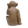 Buy Decorative Design Figure - Blind Monkey - Sense Brown 58446 in the United Kingdom