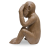 Buy Decorative Design Figure - Blind Monkey - Sense Brown 58446 home delivery