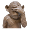 Buy Decorative Design Figure - Blind Monkey - Sense Brown 58446 - in the UK