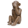Buy Decorative Design Figure - Blind Monkey - Sense Brown 58446 in the United Kingdom