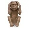 Buy Decorative Design Figure - Deaf Monkey - Sense Brown 58447 - in the UK