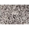 Buy Rectangular Vegan Leather Rug 150 x 200 cm – Hilo Grey 58237 - in the UK