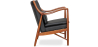 Buy Scandinavian design 45 Armchair Black 58424 - in the UK
