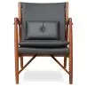 Buy Scandinavian design 45 Armchair Black 58424 - in the UK