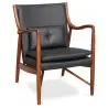 Buy Scandinavian design 45 Armchair Black 58424 home delivery