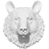 Buy Wall Decoration - White Bear Head - Ika White 55732 - in the UK