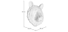 Buy Wall Decoration - White Bear Head - Ika White 55732 in the United Kingdom