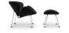 Buy Slice Armchair with Matching Ottoman  Black 16762 in the United Kingdom