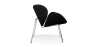 Buy Slice Armchair with Matching Ottoman  Black 16762 - prices