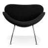 Buy Slice Armchair with Matching Ottoman  Black 16762 at MyFaktory