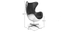 Buy Bold Chair Aviator Armchair - Premium Leather Black 25628 - in the UK