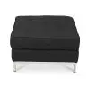 Buy Kanel Armchair with Matching Ottoman - Cashmere Black 16513 with a guarantee