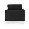 Buy Kanel Armchair with Matching Ottoman - Cashmere Black 16513 home delivery