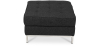 Buy Kanel Armchair with Matching Ottoman - Cashmere Black 16513 with a guarantee