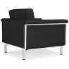 Buy Armchair City - Premium Leather Black 13181 in the United Kingdom