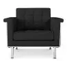 Buy Armchair City - Premium Leather Black 13181 - in the UK