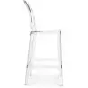 Buy Bar stool with backrest Victoire - 65cm - Design Transparent Transparent 58805 - prices