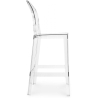Buy Bar stool with backrest Victoire - 65cm - Design Transparent Transparent 58805 - prices