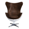 Buy Bold Chair Aviator Armchair - Microfiber Aged Leather Effect Brown 25627 - in the UK