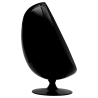 Buy Armchair Ele Chair Style - Black Exterior - Faux Leather Black 44502 at MyFaktory