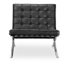 Buy City Armchair - Faux Leather Black 58262 - in the UK