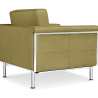 Buy Armchair Trendy - Faux Leather Light green 13180 in the United Kingdom
