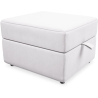 Buy Fabric puf with storage - Otto White 58769 - prices