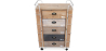 Buy Wooden Chest of Drawers - Industrial Design - Joyia Natural wood 58845 - prices