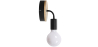 Buy Scandinavian wall lamp - Prinston Black 58849 in the United Kingdom