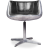 Buy Brandy Chair Aviator - Premium Leather & Aluminium Black 48384 at MyFaktory