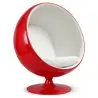 Buy Red Ballon Chair - Faux Leather White 19541 at MyFaktory