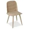 Buy Wooden chair Scandinavian style Nerdy Natural wood 58387 in the United Kingdom