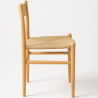 Buy CW-36 Chair Design Boho Bali  Natural wood 58405 - in the UK