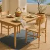 Buy CW-36 Chair Design Boho Bali  Natural wood 58405 in the United Kingdom