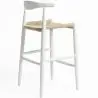 Buy Rope Design Bar Stool Boho Bali - 75cm - Wood White 99958406 with a guarantee