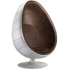 Buy Ele Chair Style Aviator Armchair - Microfiber - Aged Leather Effect Brown 25624 at MyFaktory
