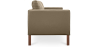 Buy Design Sofa 2332 (2 seater) - Faux Leather Taupe 13921 in the United Kingdom