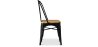 Buy Bistrot Metalix Chair Square Wooden - Metal Black 32897 with a guarantee