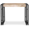 Buy Onawa vintage industrial style small coffee table Natural wood 58461 - in the UK