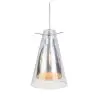 Buy Apollo Pendant lamp - Crystal Steel 58222 in the United Kingdom