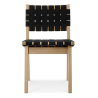 Buy 667 V Side Chair- Wood Black 16457 - in the UK