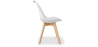 Buy Brielle Scandinavian design Chair with cushion White 58293 home delivery