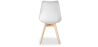 Buy Brielle Scandinavian design Chair with cushion White 58293 with a guarantee