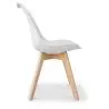 Buy Dining Chair Nordic – Scandinavian Style – Brielle White 58293 with a guarantee