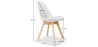 Buy Brielle Scandinavian design Chair with cushion White 58293 - prices