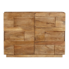 Buy Wooden Sideboard - 2 Doors - Yuka Natural wood 58882 - in the UK